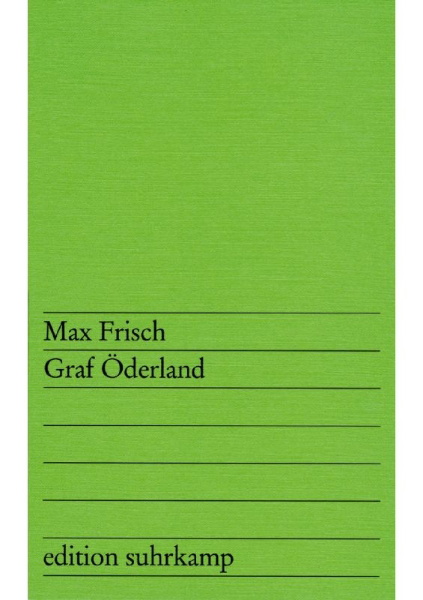 Buchcover und Innenansicht für das Buch: Graf Öderland