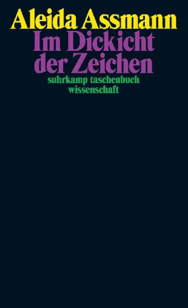 Buchcover und Innenansicht für das Buch: Im Dickicht der Zeichen