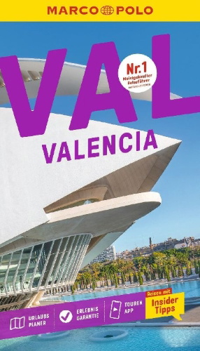 Buchcover und Innenansicht für das Buch: MARCO POLO Reiseführer Valencia