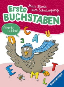 Buchcover und Innenansicht für das Buch: Mein Block zum Schulanfang: Erste Buchstaben