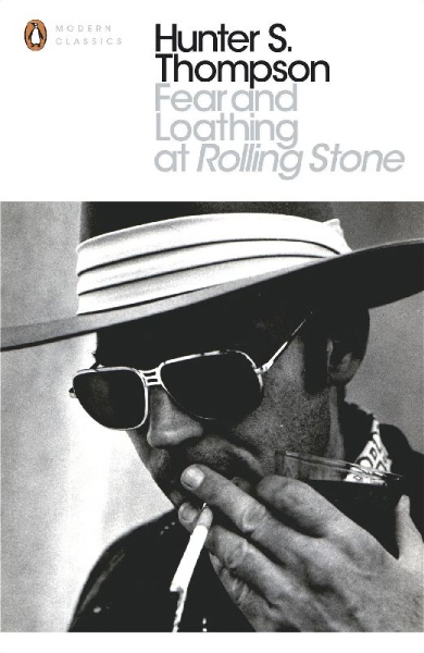Buchcover und Innenansicht für das Buch: Fear and Loathing at Rolling Stone