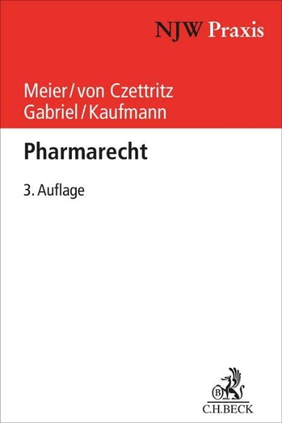 Buchcover und Innenansicht für das Buch: Pharmarecht