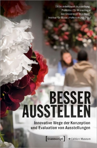 Buchcover und Innenansicht für das Buch: Besser ausstellen