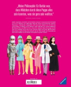 Buchcover und Innenansicht für das Buch: Barbie: Her Inspiration, History, and Legacy
