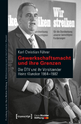 Buchcover und Innenansicht für das Buch: Gewerkschaftsmacht und ihre Grenzen