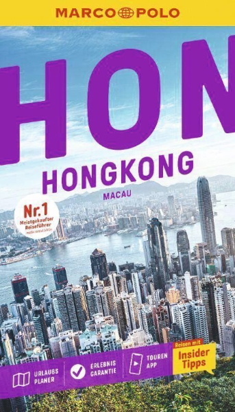 Buchcover und Innenansicht für das Buch: MARCO POLO Reiseführer Hongkong, Macau