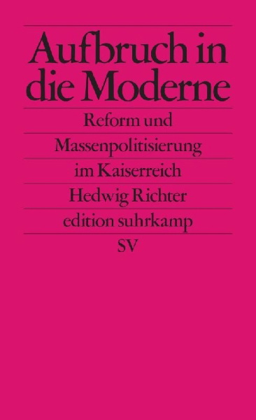 Buchcover und Innenansicht für das Buch: Aufbruch in die Moderne