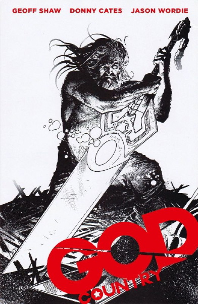 Buchcover und Innenansicht für das Buch: God Country