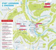 Buchcover und Innenansicht für das Buch: MARCO POLO Reiseführer Luxemburg