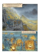 Buchcover und Innenansicht für das Buch: Hexen des verlorenen Landes. Band 3