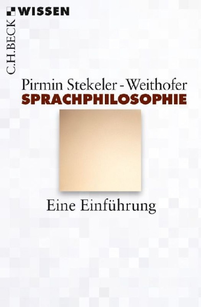 Buchcover und Innenansicht für das Buch: Sprachphilosophie