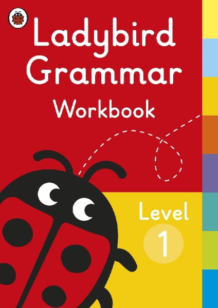 Buchcover und Innenansicht für das Buch: Ladybird Grammar Workbook Level 1