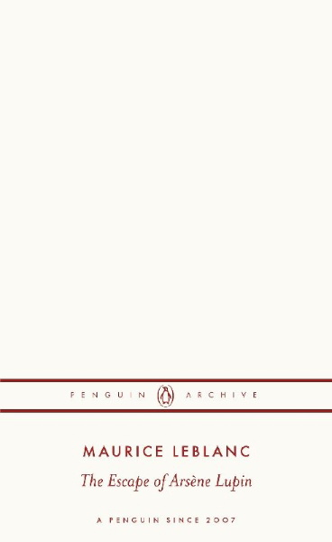 Buchcover und Innenansicht für das Buch: The Escape of Arsène Lupin