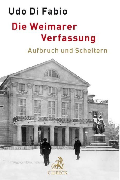 Buchcover und Innenansicht für das Buch: Die Weimarer Verfassung