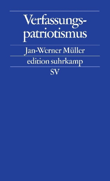 Buchcover und Innenansicht für das Buch: Verfassungspatriotismus