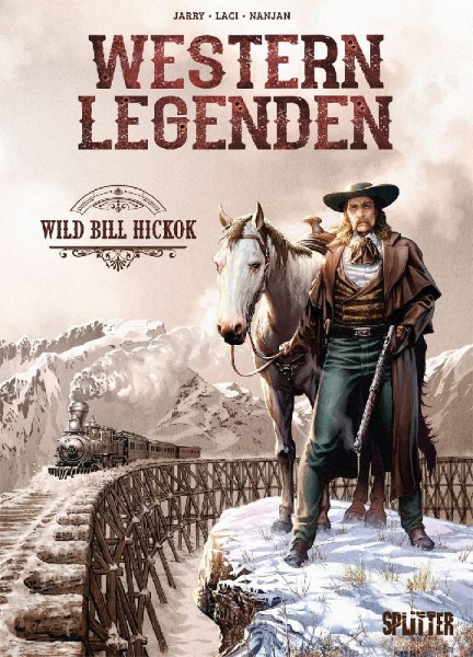 Buchcover und Innenansicht für das Buch: Western Legenden: Wild Bill Hickok