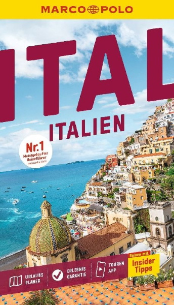 Buchcover und Innenansicht für das Buch: MARCO POLO Reiseführer Italien