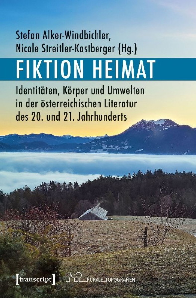 Buchcover und Innenansicht für das Buch: Fiktion Heimat