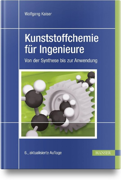 Buchcover und Innenansicht für das Buch: Kunststoffchemie für Ingenieure