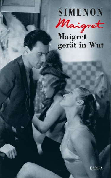 Buchcover und Innenansicht für das Buch: La cole¿re de Maigret