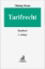 Buchcover und Innenansicht für das Buch: Tarifrecht