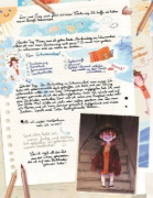 Buchcover und Innenansicht für das Buch: Les Carnets de Cerise 2