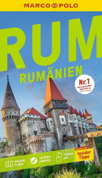 Buchcover und Innenansicht für das Buch: MARCO POLO Reiseführer Rumänien