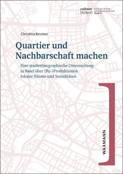Buchcover und Innenansicht für das Buch: Quartier und Nachbarschaft machen