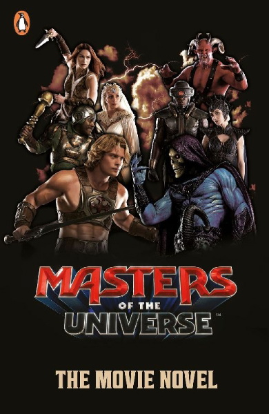 Buchcover und Innenansicht für das Buch: Masters of the Universe: The Movie Novel