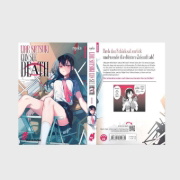 Buchcover und Innenansicht für das Buch: Usotsuki Satsuki wa Shi ga Mieru