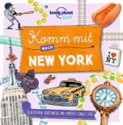 Buchcover und Innenansicht für das Buch: LONELY PLANET Kinderreiseführer Komm mit nach New York
