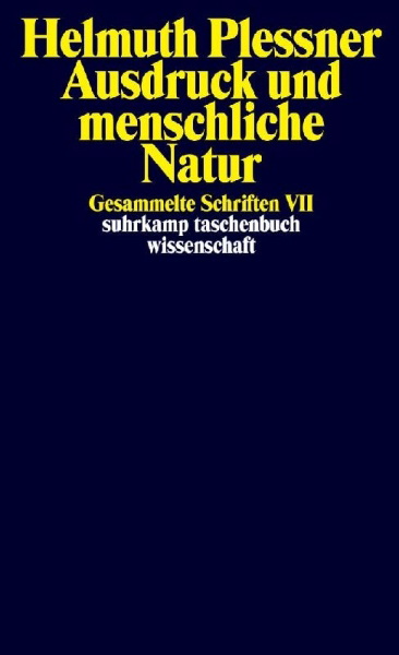 Buchcover und Innenansicht für das Buch: Ausdruck und menschliche Natur