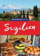 Buchcover und Innenansicht für das Buch: Baedeker SMART Reiseführer Sizilien