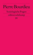 Buchcover und Innenansicht für das Buch: Questions de sociologie
