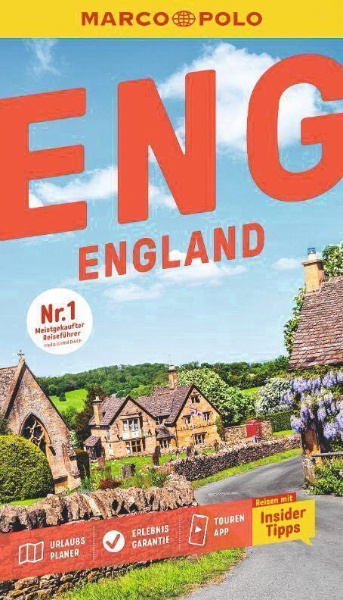 Buchcover und Innenansicht für das Buch: MARCO POLO Reiseführer England