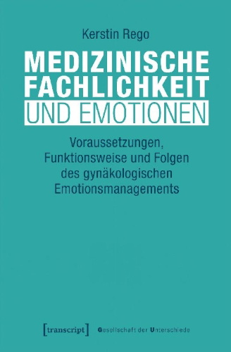 Buchcover und Innenansicht für das Buch: Medizinische Fachlichkeit und Emotionen