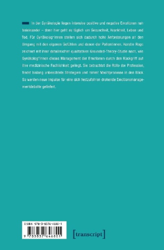Buchcover und Innenansicht für das Buch: Medizinische Fachlichkeit und Emotionen