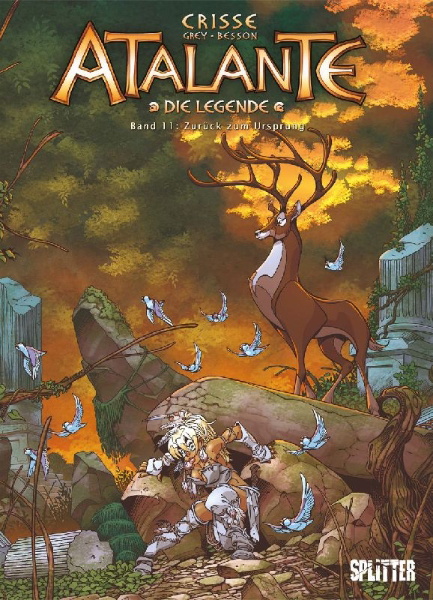 Buchcover und Innenansicht für das Buch: Atalante. Band 11