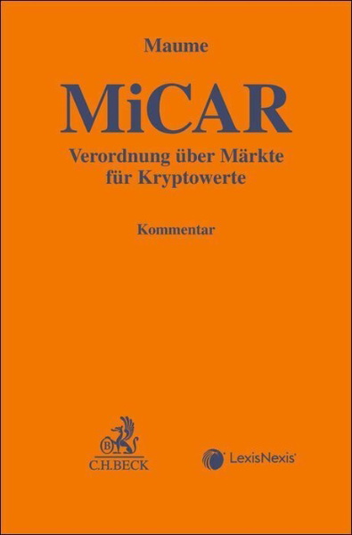Buchcover und Innenansicht für das Buch: MiCAR