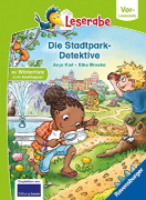 Buchcover und Innenansicht für das Buch: Leserabe Vor-Lesestufe - Die Stadtpark-Detektive