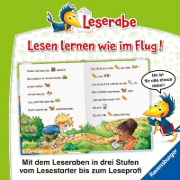 Buchcover und Innenansicht für das Buch: Leserabe Vor-Lesestufe - Die Stadtpark-Detektive