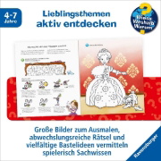 Buchcover und Innenansicht für das Buch: Wieso? Weshalb? Warum? aktiv-Heft: Prinzessinnen
