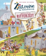 Buchcover und Innenansicht für das Buch: Time Travel Sleepover Knights and Castles