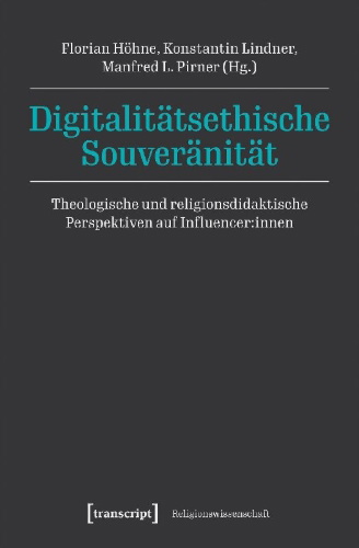 Buchcover und Innenansicht für das Buch: Digitalitätsethische Souveränität