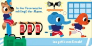 Buchcover und Innenansicht für das Buch: Hörst du die Feuerwehr?