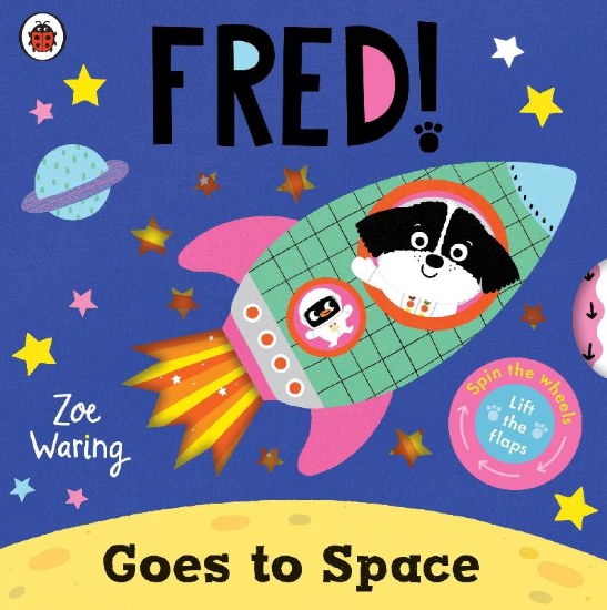 Buchcover und Innenansicht für das Buch: Fred Goes to Space