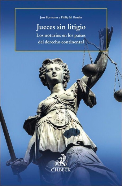Buchcover und Innenansicht für das Buch: Jueces sin litigio