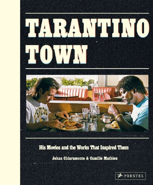 Buchcover und Innenansicht für das Buch: Tarantino Town