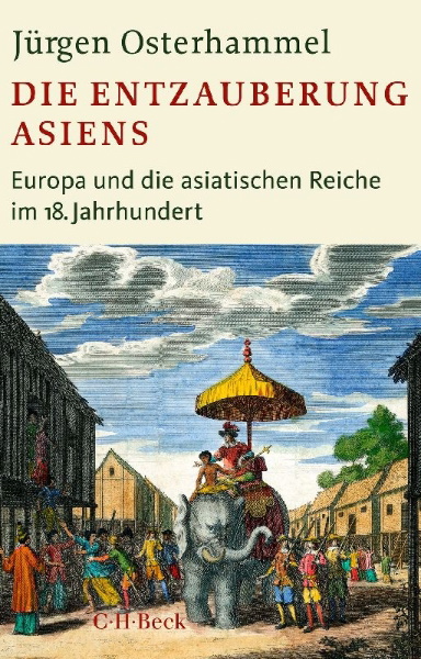 Buchcover und Innenansicht für das Buch: Die Entzauberung Asiens