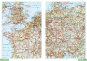 Buchcover und Innenansicht für das Buch: Falk Straßenatlas 2027/2028 Deutschland, Schweiz, Österreich 1:300.000